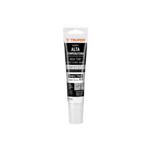 Truper Silicone Sealant Hi-Temp 250c Black 85gm