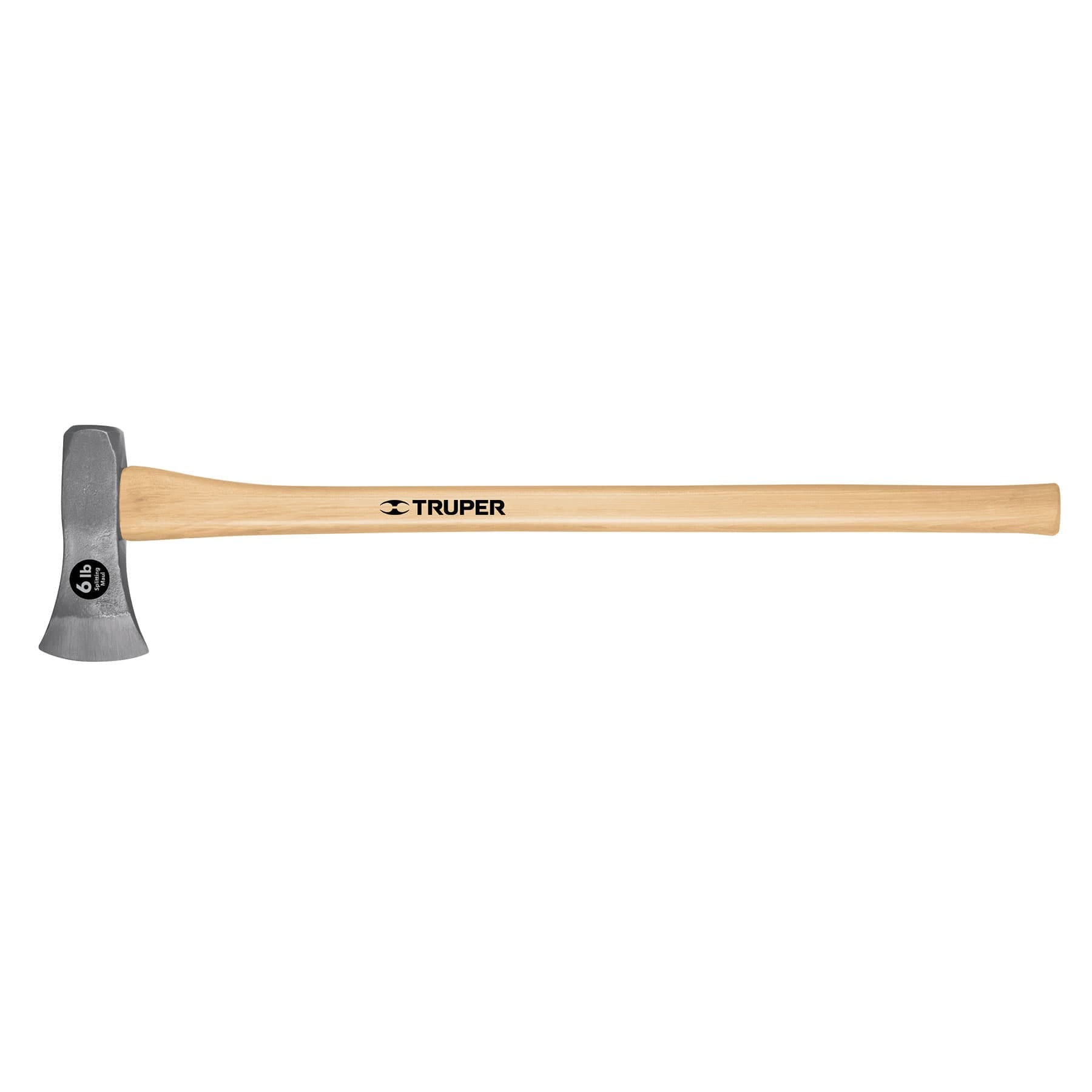 Truper Maul Splitting Axe with Hickory Handle 6lb