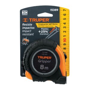 Truper Tape Measure 8m x 25mm Gripper 15389