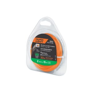 Truper Weed Trimmer Line Heavy Duty - Square 15m 2mm