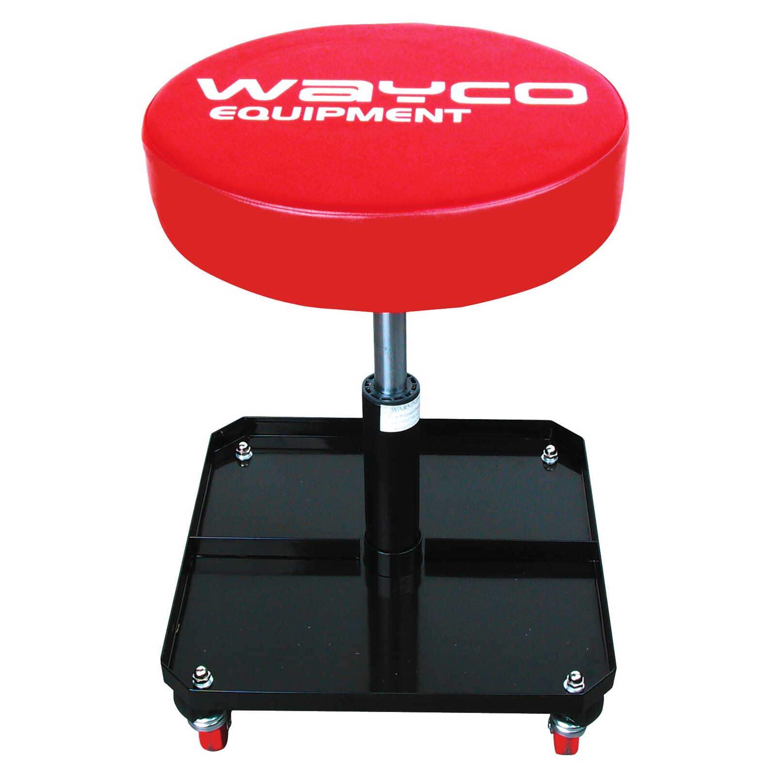 Wayco Hydraulic Adjustable Creeper Seat - 4 Wheels
