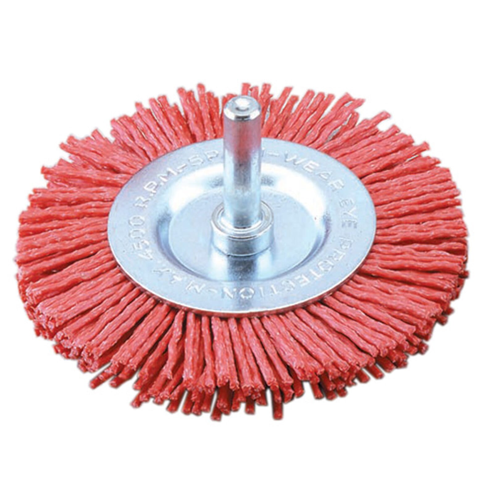 Jaz Wheel 75mm (80 Grit) - 6mm Shank - Nylon Abrasive (WHEN-9475)