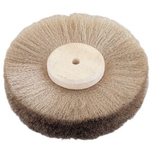 Jaz Jewellery Wheel 150mm x 26mm x 0.08mm - Wooden Centre - German Silver (WHEW-15040)