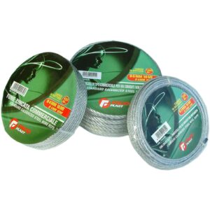 Faco Plast Wire Rope - Galvanised 10m 300kg BS 3mm