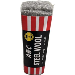 ABC Steel Wool Pads Coarse 12-Piece