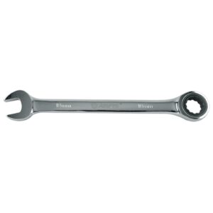 AmPro Geared Wrench 24 mm Mirror Finish 72-Tooth