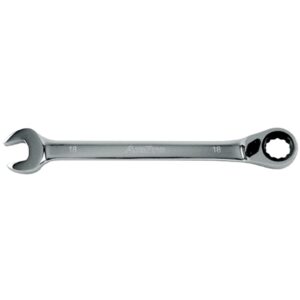 AmPro Geared Wrench 15mm Offset Mirror Finish 72 Tooth