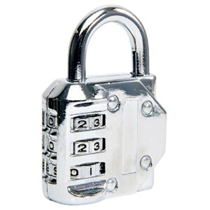 Tri-Circle Combination Padlock - #ZH40 40mm
