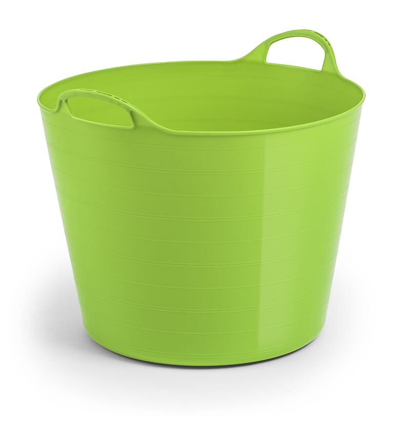 Xcel Plastic Flexi Tub with Handles 42 Litre