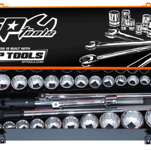 SOCKET SET 3/4DR 12PT 32PC METRIC/SAE