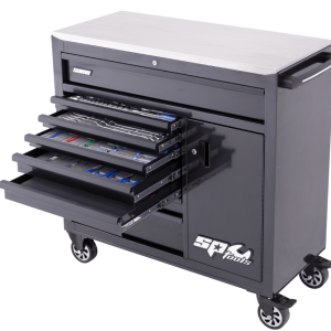 TOOLKIT 311PC METRIC/SAE - SUMO SERIES ROLLER CABINET WITH SIDE CABINET 9 DRAWER BLACK