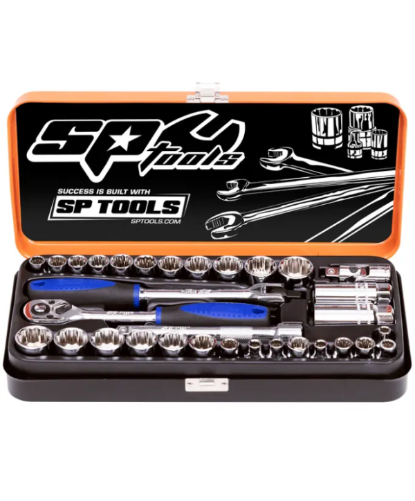 SOCKET SET - 3/8DR 12PT 32PC METRIC/SAE