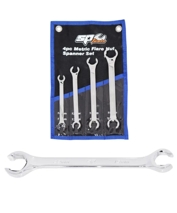 SPANNER SET - ROE GEARDRIVE FLEX HEAD 8PC SAE