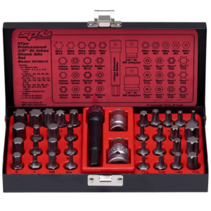 BIT SET - PROFESSIONAL 3/8 & 1/2 DR 37 PIECE