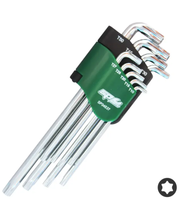 KEY SET 9PC METRIC STUBBY BALL DRIVE HEX