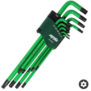KEY SET 9PC TORX DRIVE