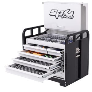 TOOLKIT 411PC METRIC/SAE - OFF-ROAD FIELD SERVICE 7 DRAWER BLACK