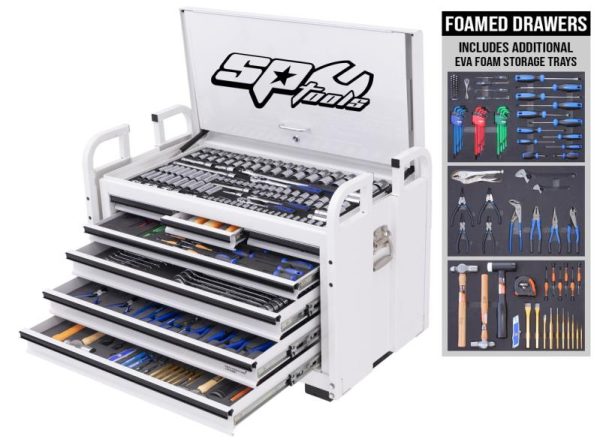 TOOLKIT 413PC METRIC/SAE - OFF-ROAD FIELD SERVICE 7 DRAWER BLACK