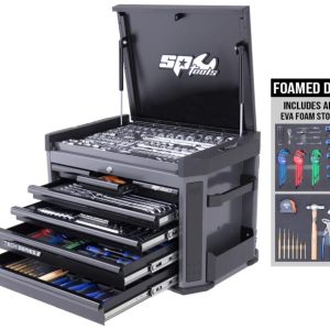 TOOLKIT 281PC METRIC/SAE - TECH SERIES 7 DRAWER DIAMOND BLACK
