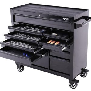 TOOLKIT 406PC METRIC/SAE - CUSTOM SERIES ROLLER CABINET 11 DRAWER BLACK