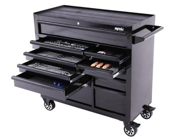 TOOLKIT 448PC METRIC/SAE - SUMO SERIES ROLLER CABINET WITH SIDE CABINET 12 DRAWER BLACK