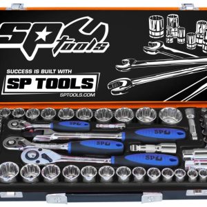 SOCKET SET - 1/4",3/8",1/2" DR 12PT 59PC METRIC/SAE
