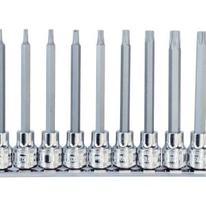 SOCKET RAIL 3/8DR TORX  9PC  - L 100MM