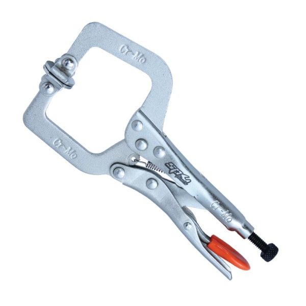 PLIERS & CUTTERS - LOCKING C-CLAMP SWIVEL PADS - 150MM (6")
