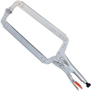 PLIERS & CUTTERS - LOCKING C-CLAMP SWIVEL PADS - 450MM (18")