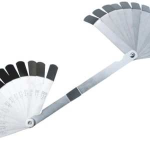 ENGINE SERVICE - FEELER GAUGE 26PCS DOUBLE ENDED OFFSET 4"