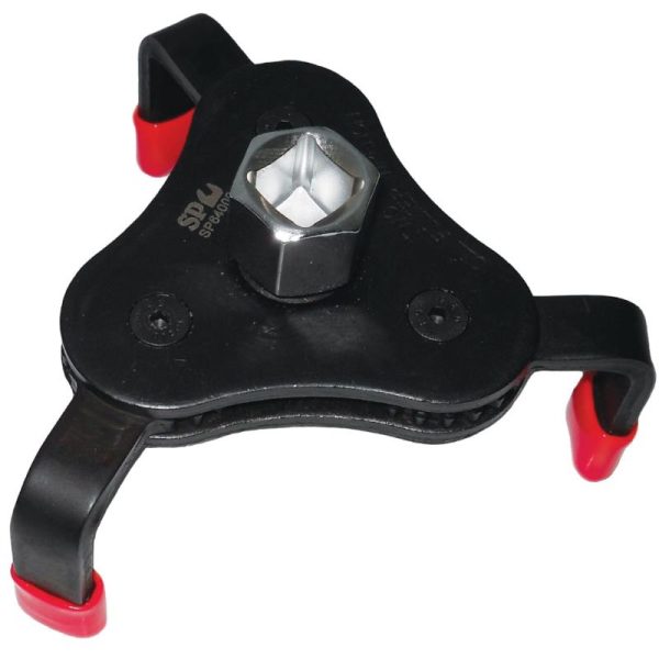 ENGINE SERVICE - FILTER WRENCH 3 PRONG OIL REVERSIBLE 1/2DR