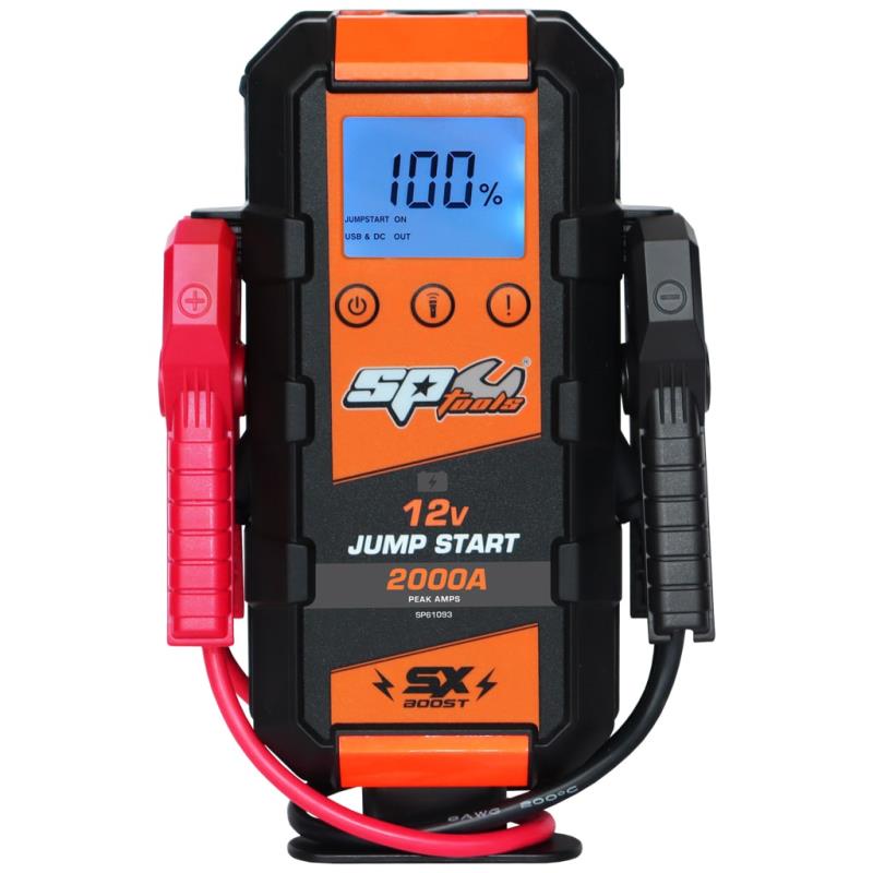 BATTERY SERVICE - JUMP STARTER 12V 2000A