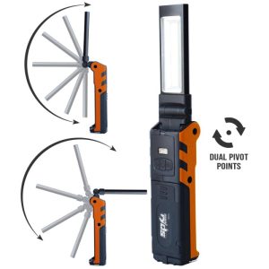 LIGHTING - SWIVEL WORK LIGHT 270 DEGREE