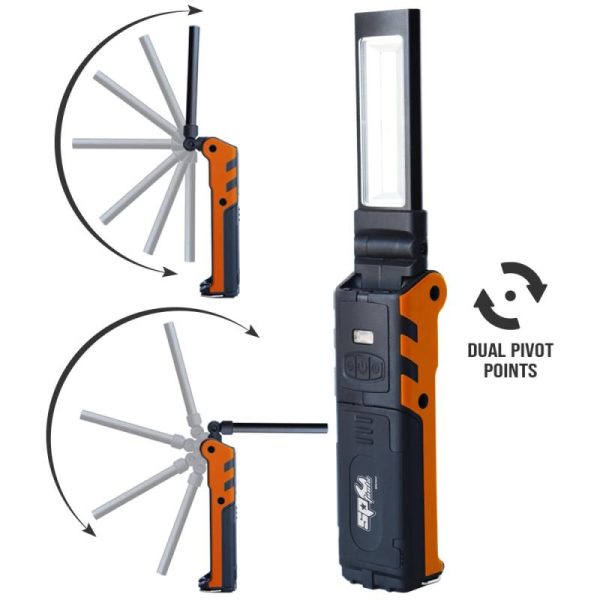LIGHTING - SWIVEL WORK LIGHT 270 DEGREE