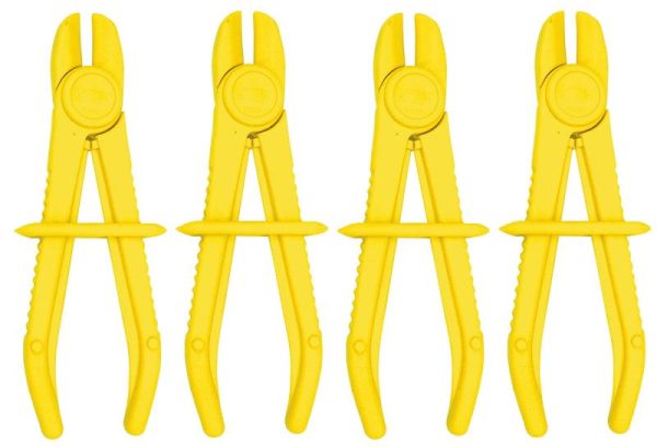 BRAKE & CLUTCH - SMALL LINE CLAMP STRAIGHT SET 4PC