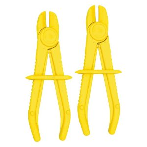 BRAKE & CLUTCH - SMALL LINE CLAMP STRAIGHT SET 2PC