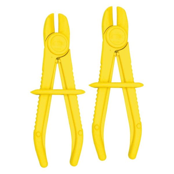 BRAKE & CLUTCH - SMALL LINE CLAMP STRAIGHT SET 2PC
