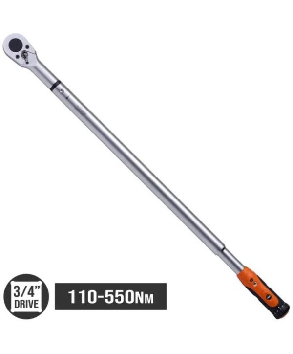 MEASURING - TORQUE MICROMETER WRENCH 3/4"DR 918MM LONG