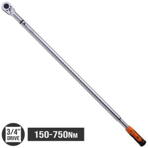 MEASURING - TORQUE MICROMETER WRENCH 3/4"DR 1210MM LONG