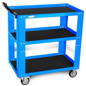 TOOL TROLLEY - PROFFESIONAL SERVICE 3 SHELF BLUE